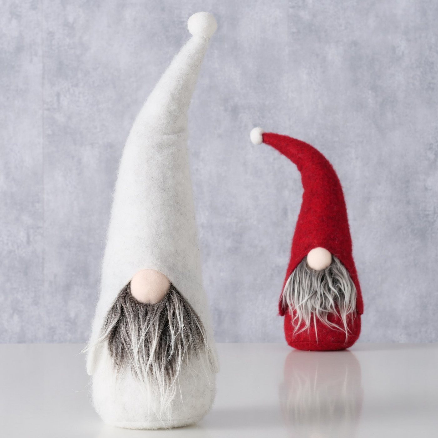 BOLTZE GRUPPE GmbH Weihnachtsfigur Stofffigur Wichtelmännchen HARVEST, H. 32 cm (Deko-Objekt, Deko-Objekt), Wichtelmännchen