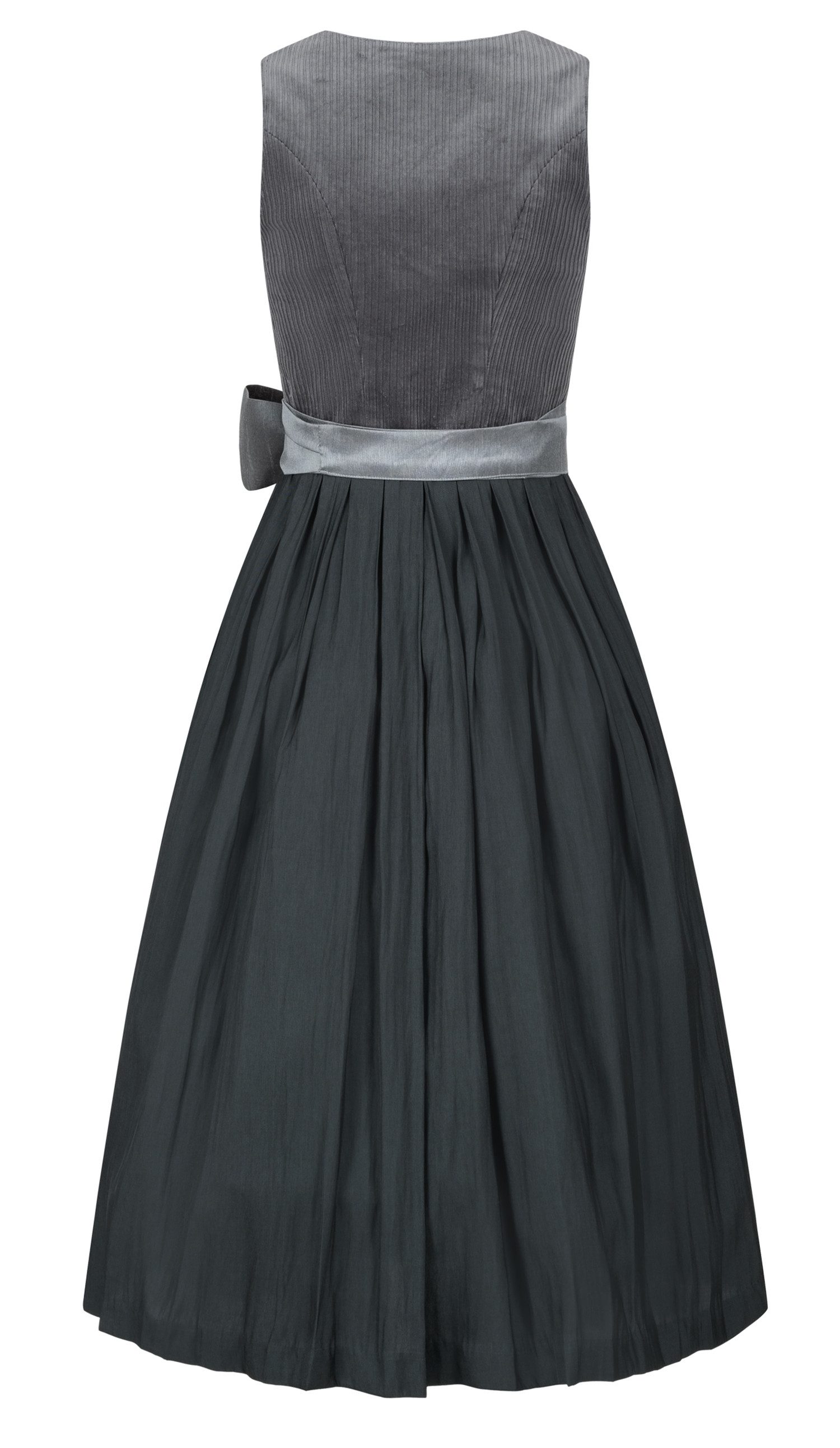 Nübler Dirndl Dirndl lang Florentine in Schiefer von Nübler - Rocklänge 80 cm