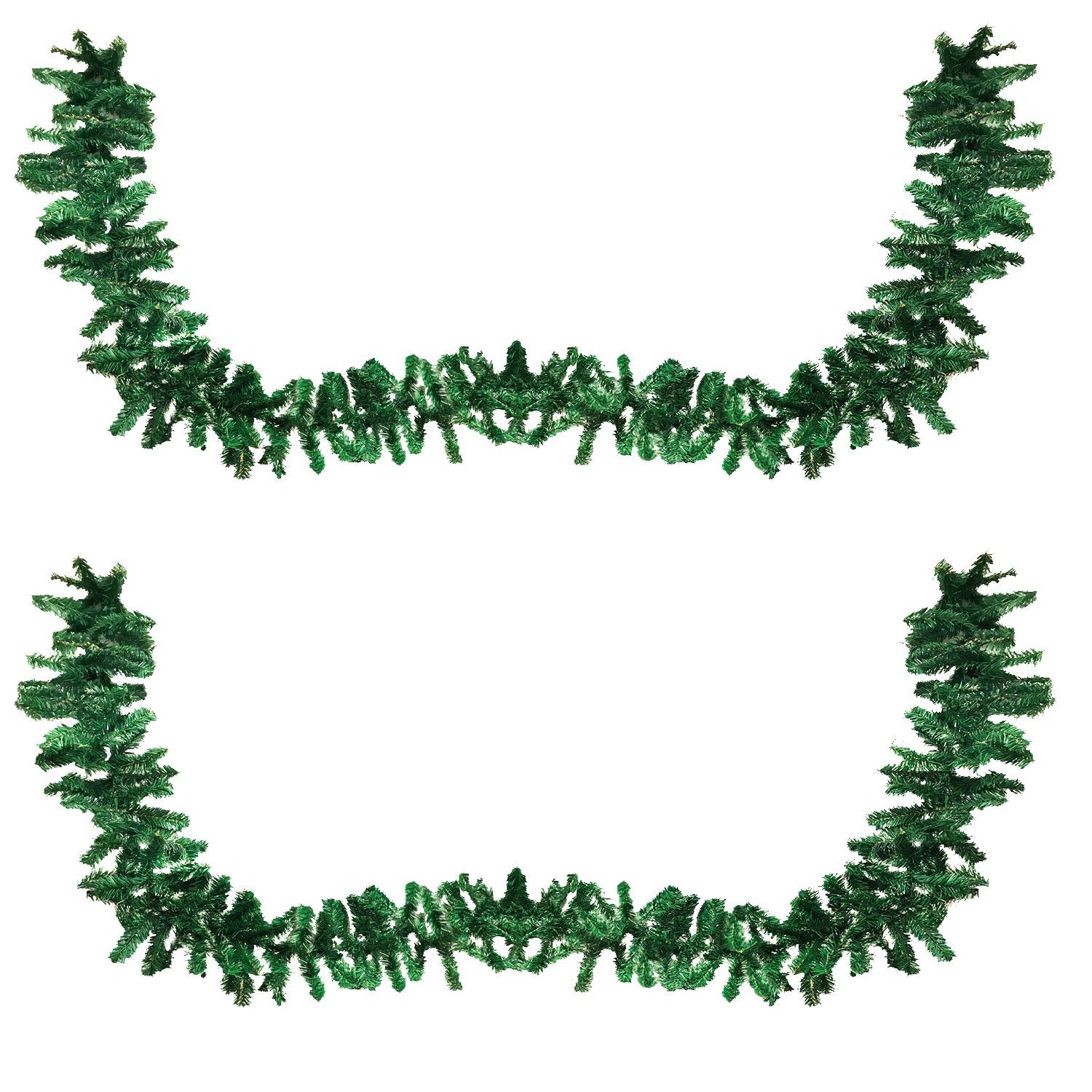Mojawo Гірлянда декоративна 2 Stück Tannengirlande / Künstliche Weihnachtsgirlande 270cm