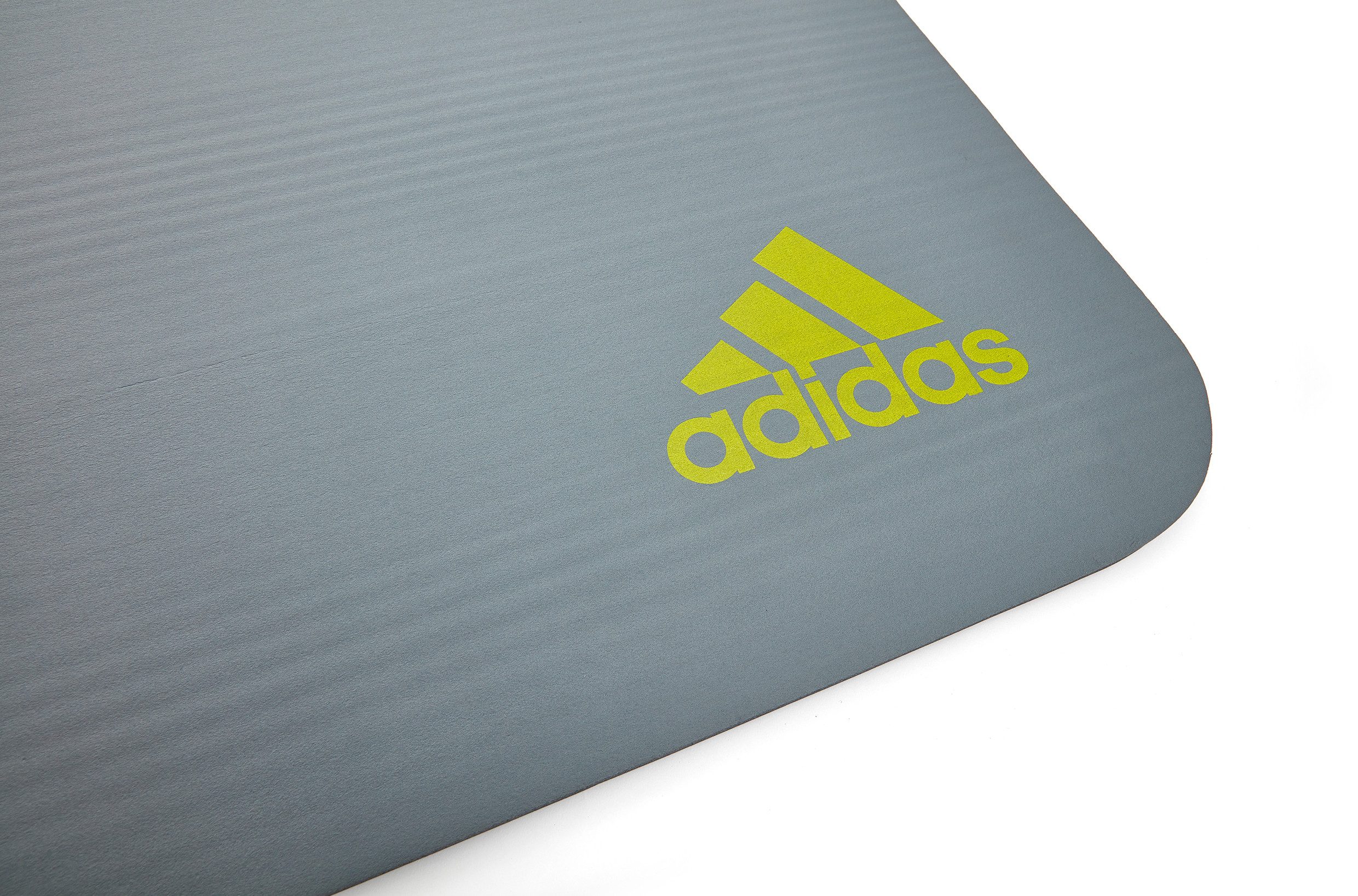 adidas Performance Yogamatte Adidas Tie-Dye-Yogamatte - Grau, Abstraktes Tie-Dye Design