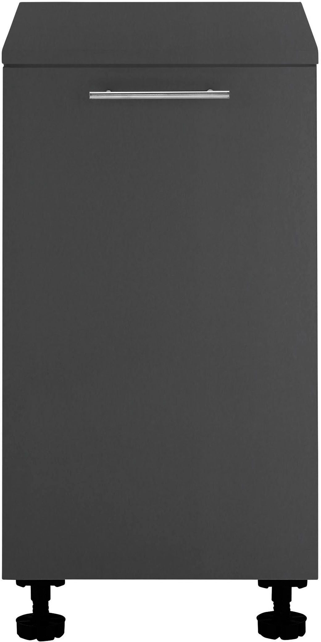 Laundreezy Spülenschrank Laundreezy, Spülenschrank BxHxT 50x92x68 cm (1-St) Breite 50cm, Tür L/R montierbar, Softclose, höhenverstellbare Füße