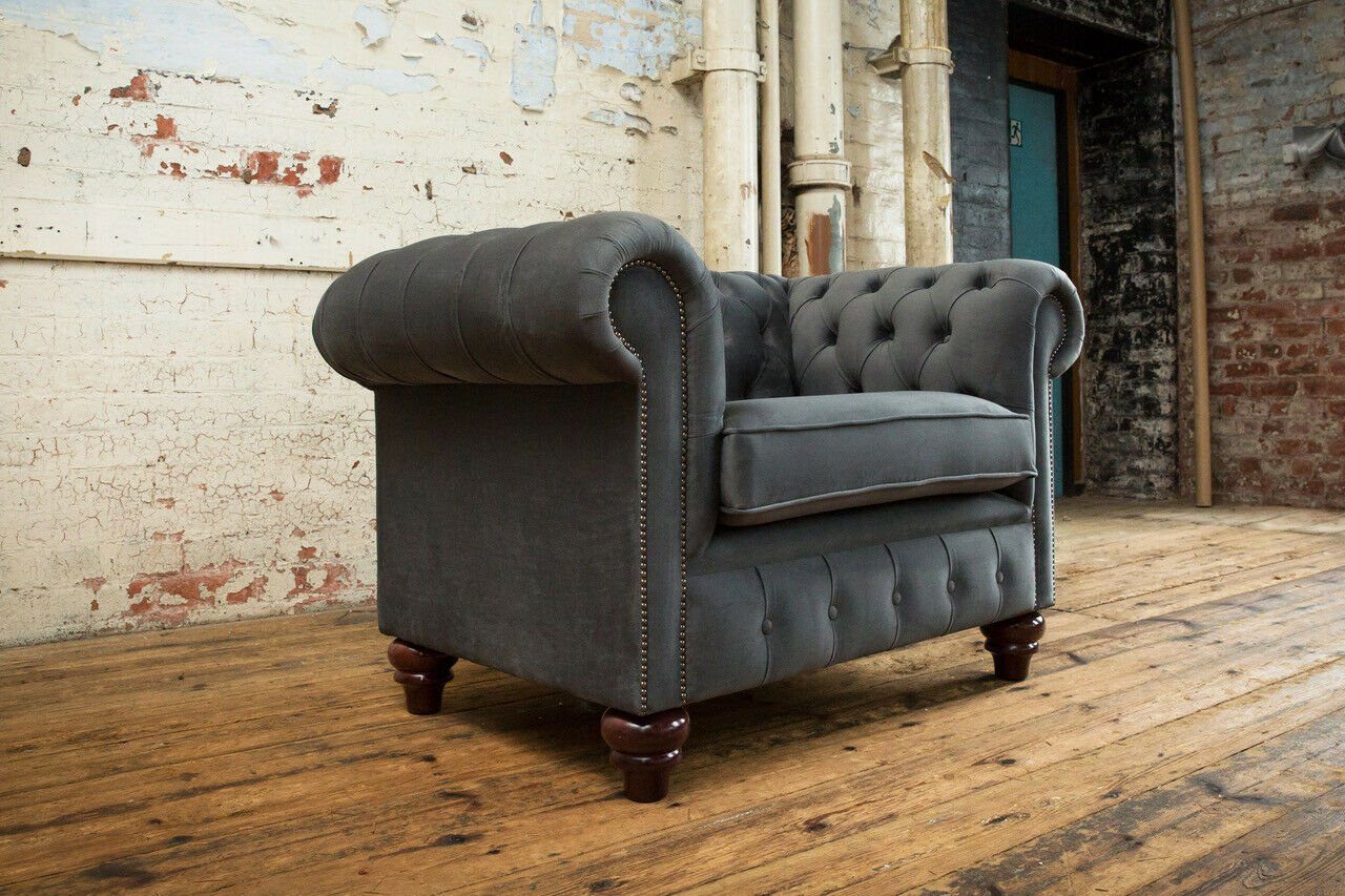 1 Sitzer Chesterfield Sessel Chesterfield-Sessel, Design JVmoebel