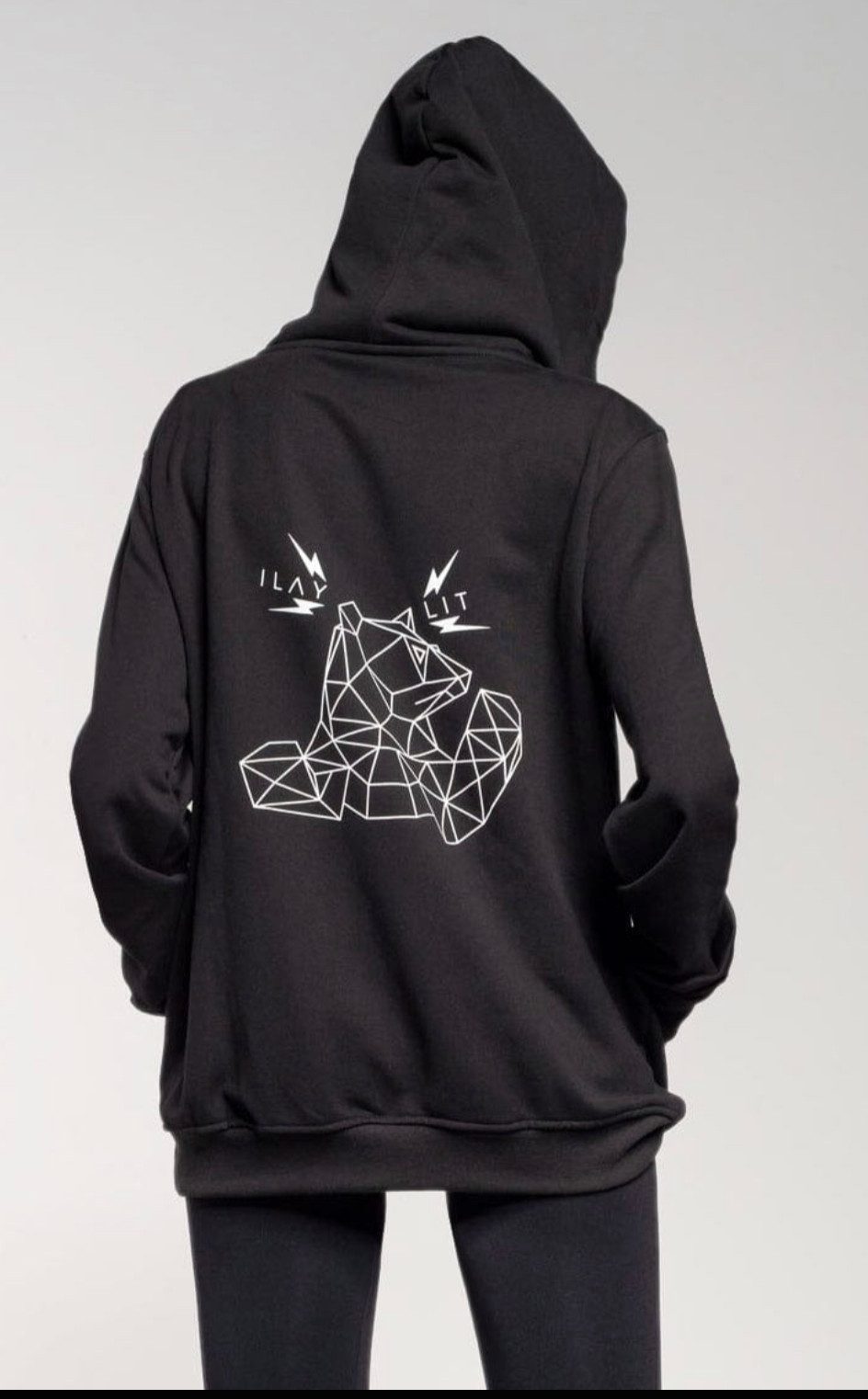 ILAY Lit Hoodie Ike; Ski Hoodie mit doppelter Kapuze