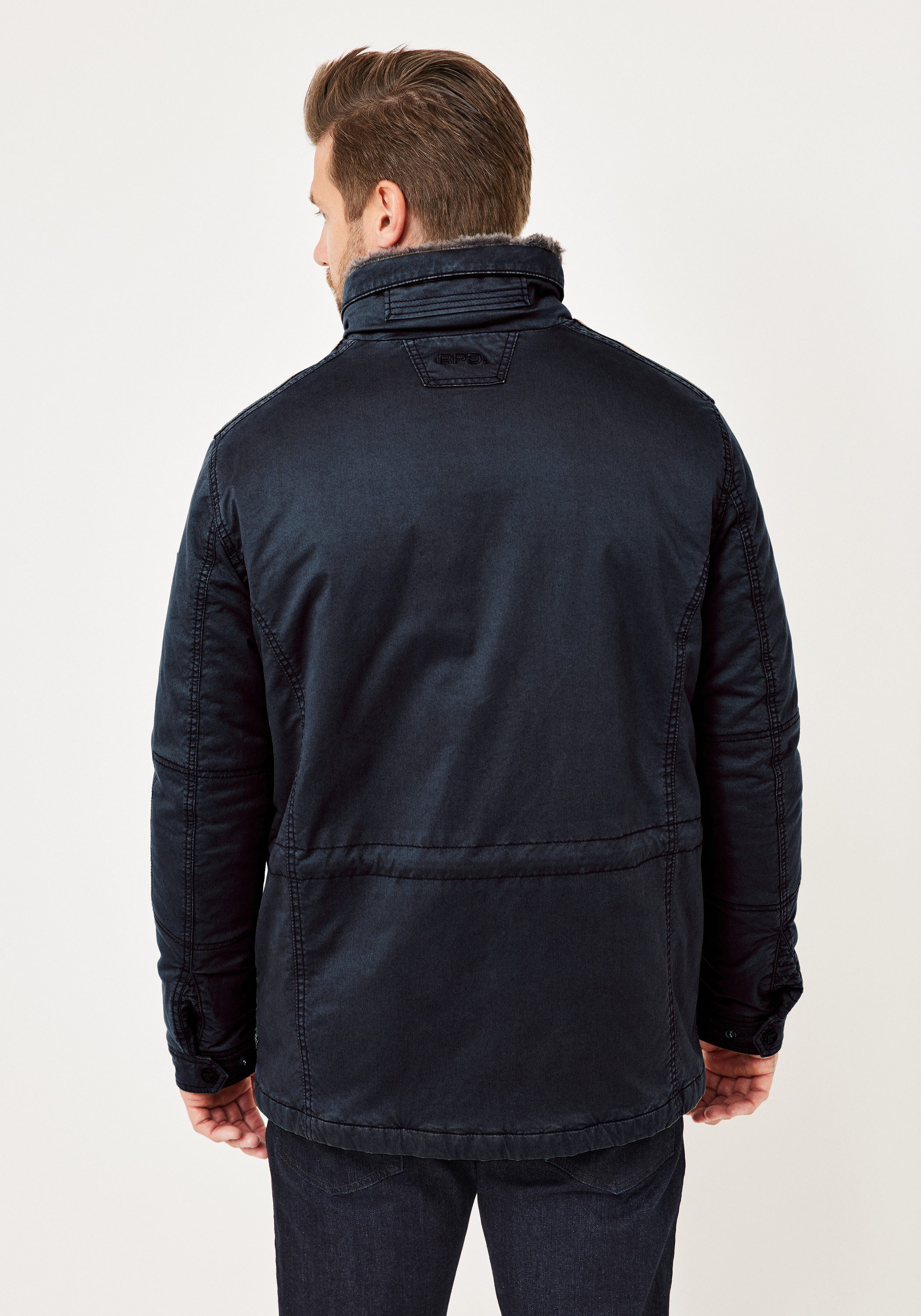 Redpoint Winterjacke KEV Winterjacke aus Baumwolle mit Stretch