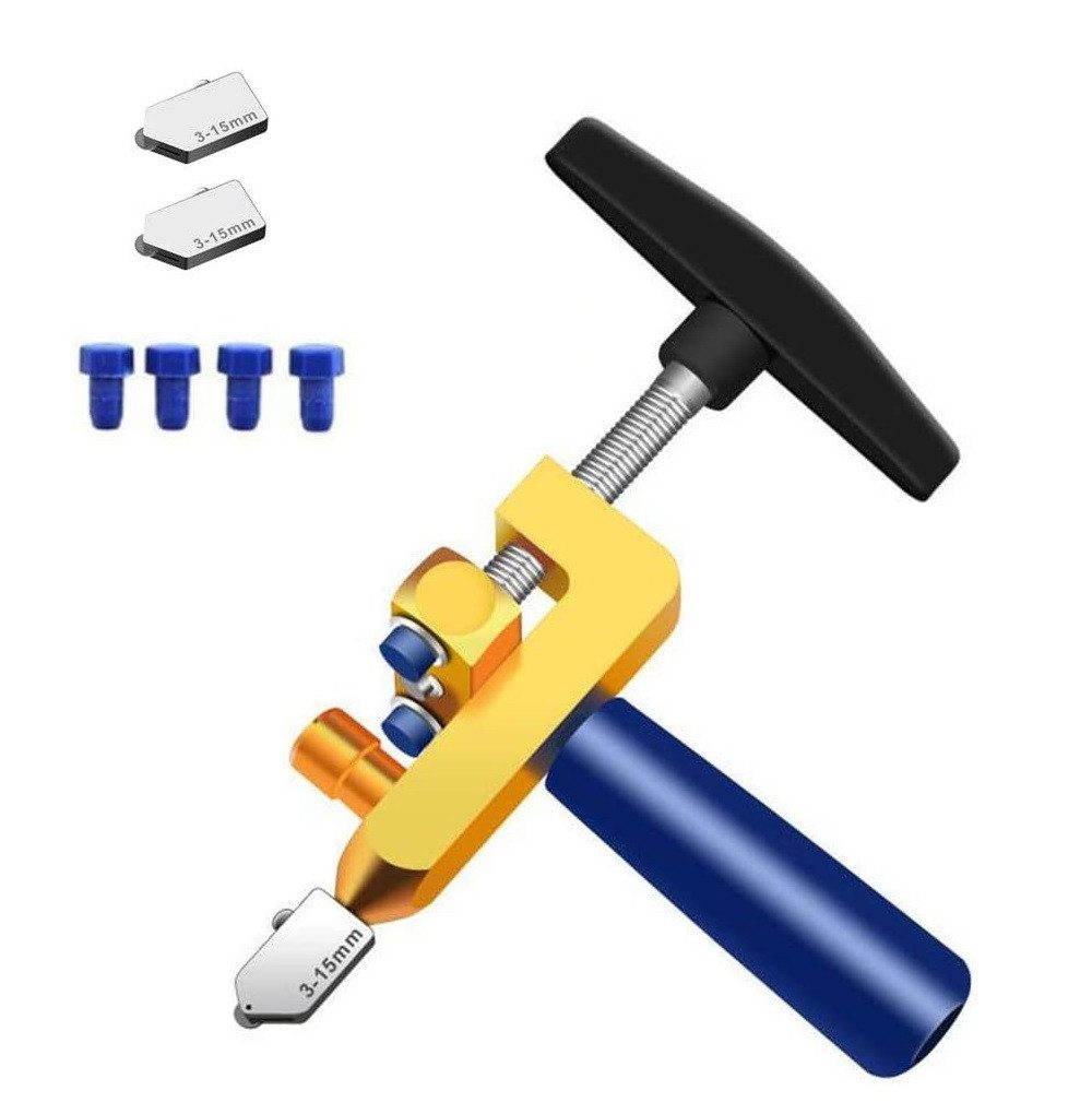 Refttenw Fliesenschneider 2-in-1 Glasschneider, Manueller Fliesenschneider günstig online kaufen