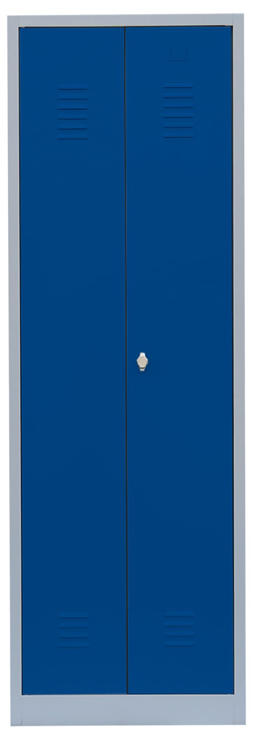 Steelboxx Mehrzweckschrank Putzschrank PutzSpind Putzmittelschrank Geräteschrank - 2 Abteile (1-St) Komplett verschweißt und montiert - keine Montage erforderlich