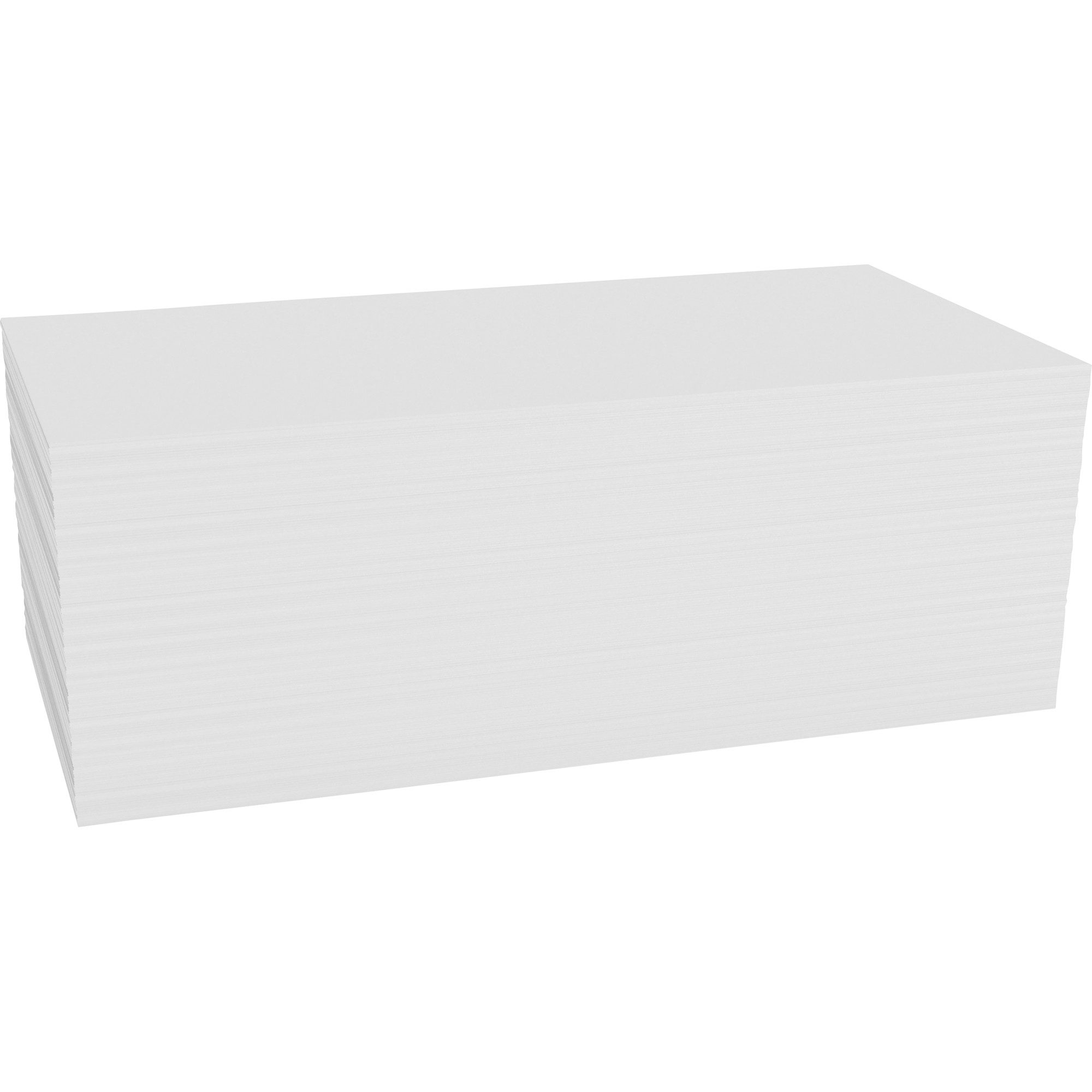 magnetoplan® Moderationskoffer Moderationskarte 111151500 200x100mm weiß 500 Stück.