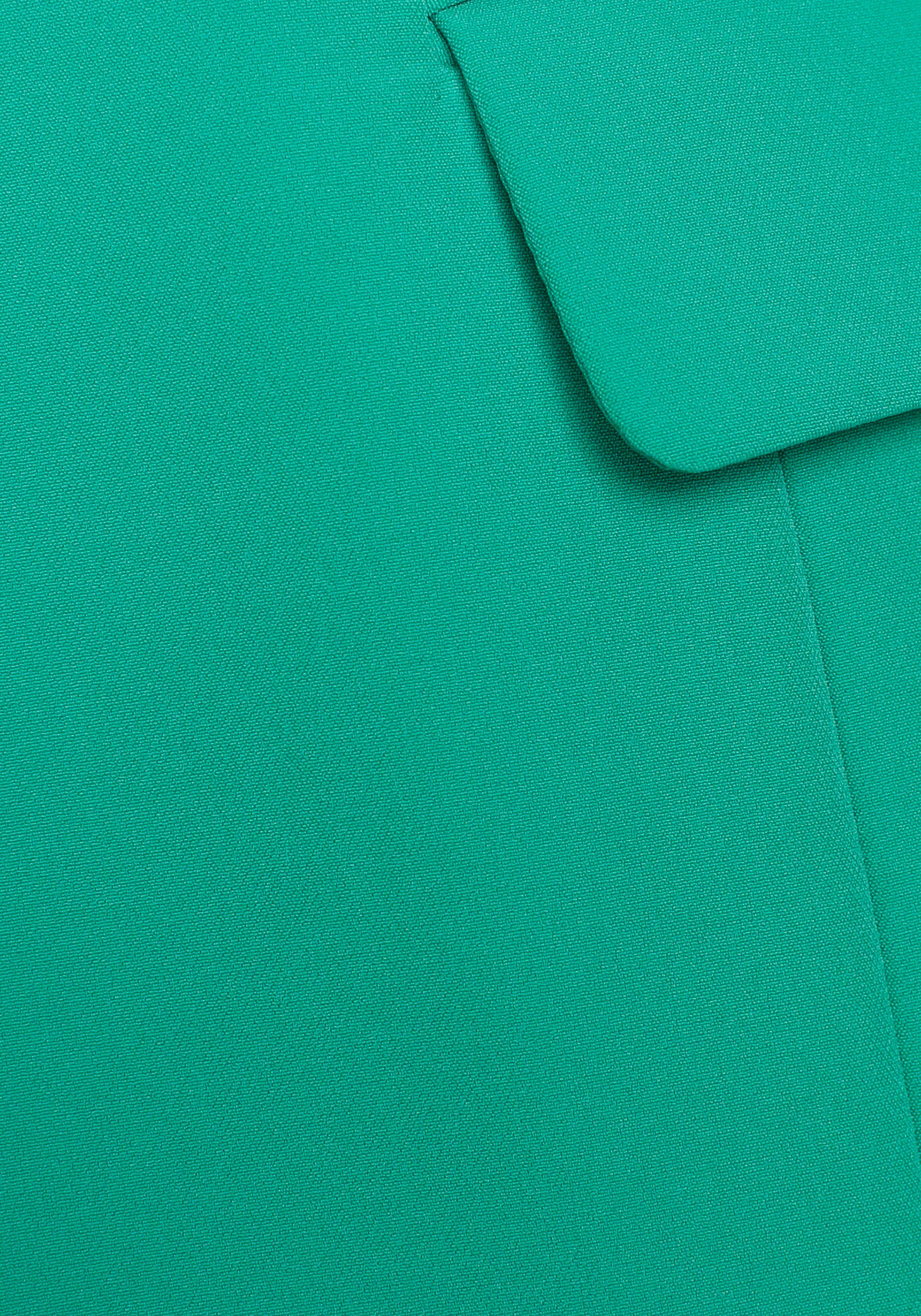 aus Kurzblazer grün (Blazer nachhaltigem Tamaris in Material) Trendfarben