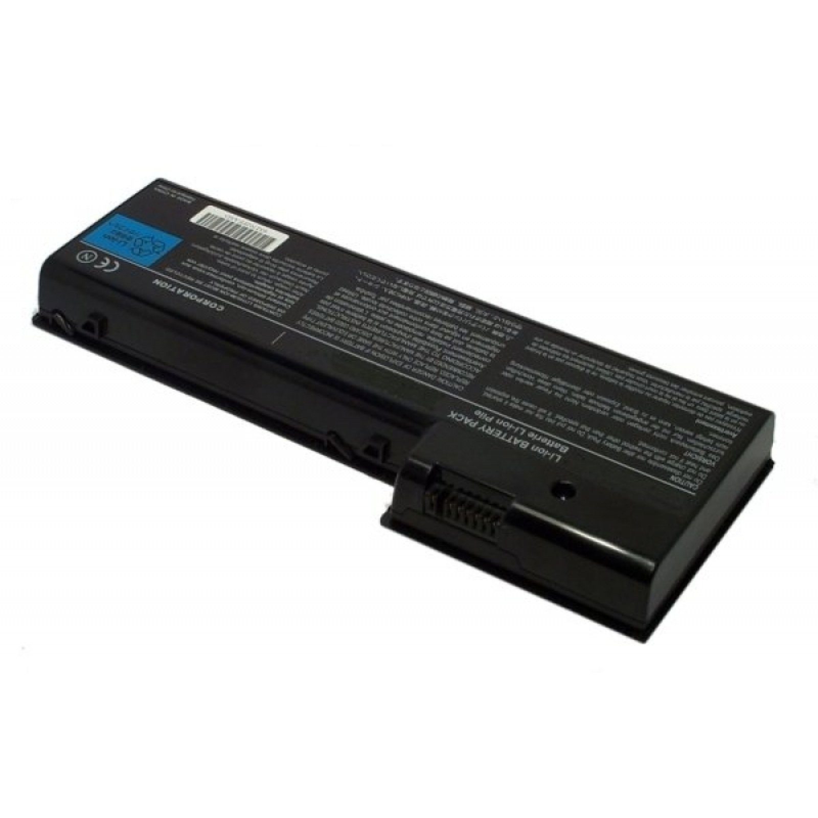 MTXtec Akku LiIon, 10.8V, 6600mAh für TOSHIBA Satego P100-490, Hochkapaz Laptop-Akku, 71 Wh, 9 Zellen, Lithium-Ionen (LiIon)