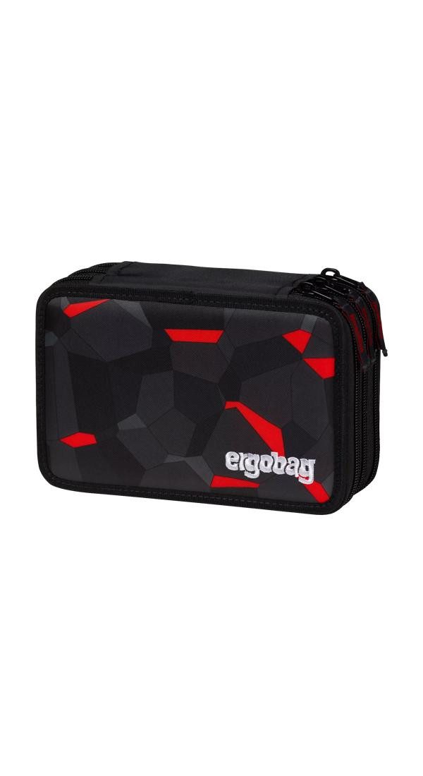 Ergobag Federmäppchen Maxi Mäppchen, (41-tlg), mit Stiften befüllt