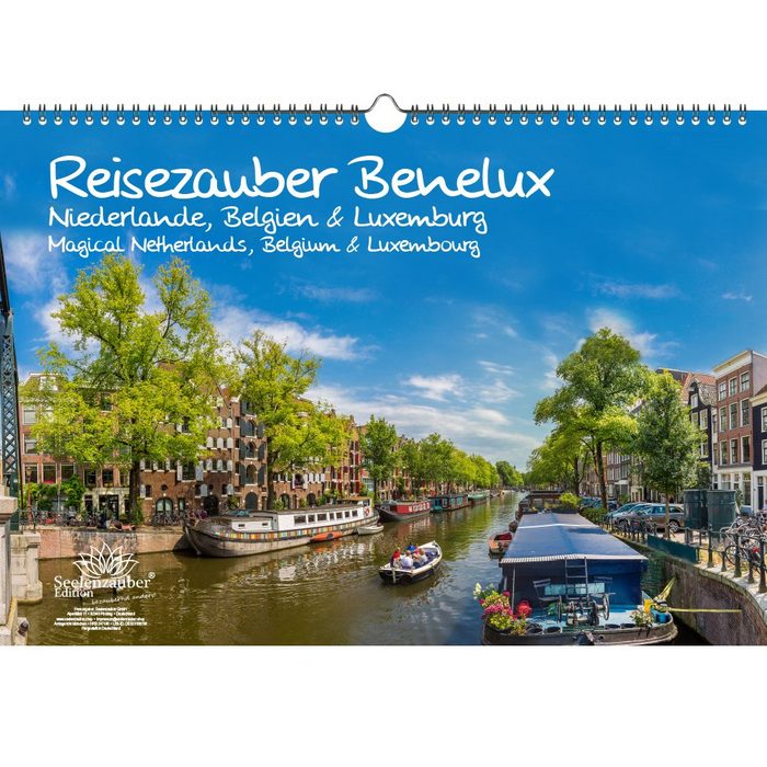 Seelenzauber ewige Kalender Reisezauber Benelux - Niederlande Belgien und Luxemburg Immerwährende