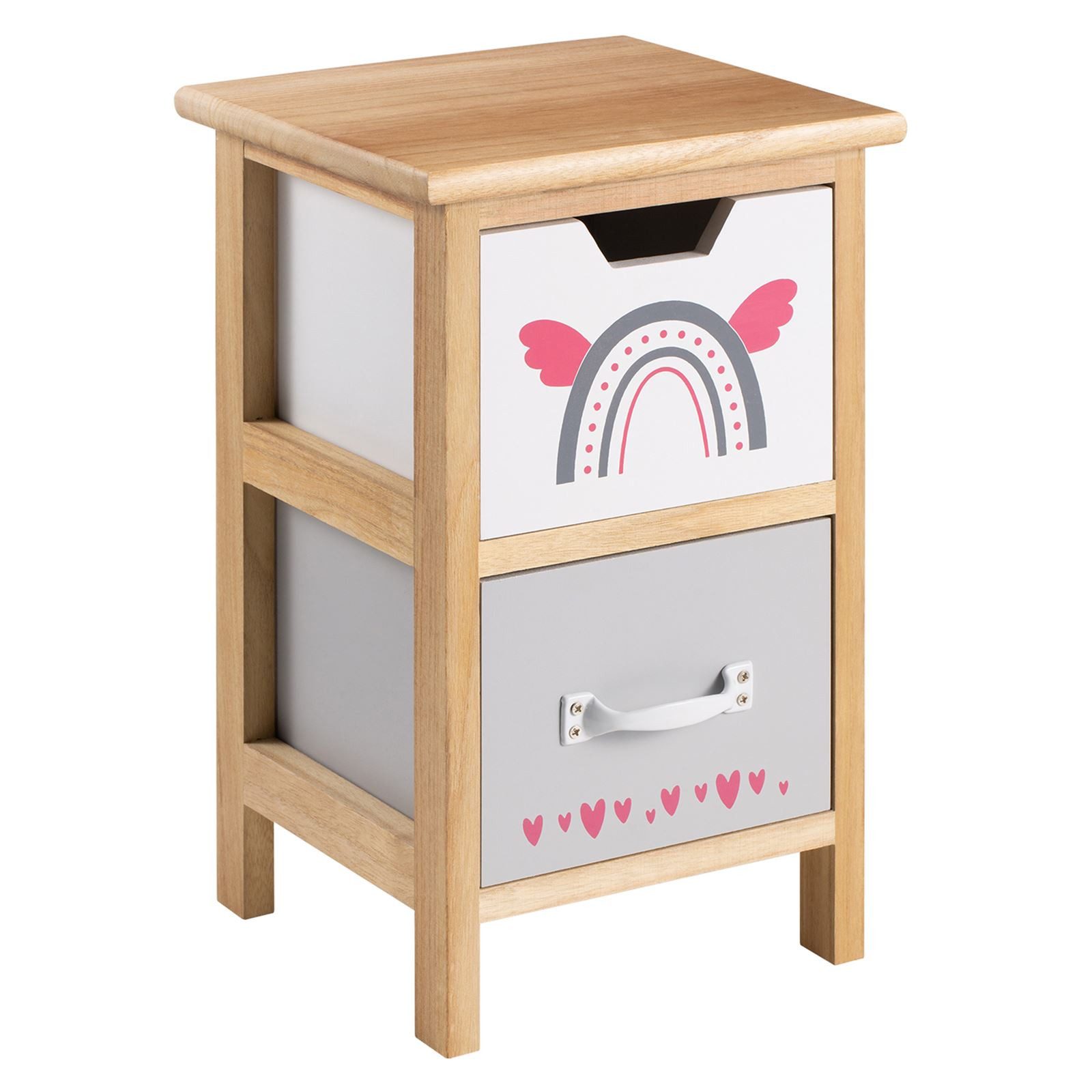 CARO-Möbel Kommode ESTA, Kommode ESTA, Kinderzimmer Möbel, Deko, Holz Natur