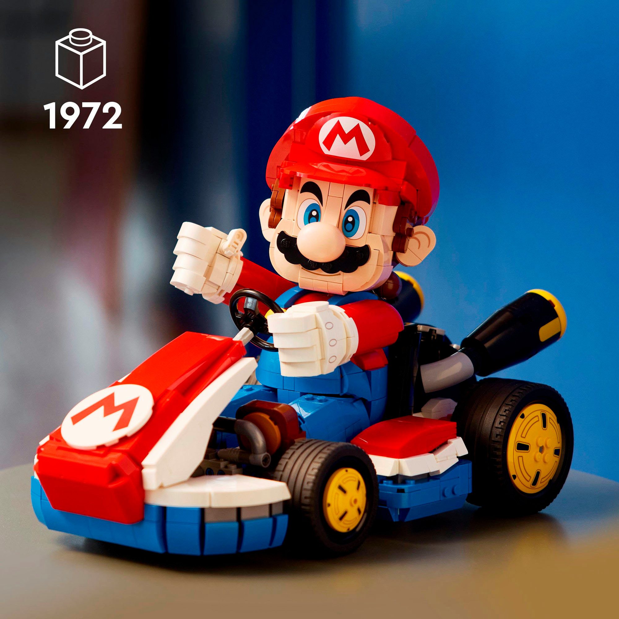 LEGO® Mario Kart: Mario & Standard-Kart (72037), LEGO Super Mario Konstruktionsspielsteine, (1972 St), Made in Europe