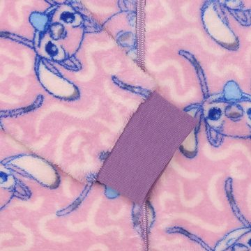 Sarcia.eu Schlafanzug Angel und Stitch Disney- Kinder Einteiler mit Kapuze, 5-6 Jahre