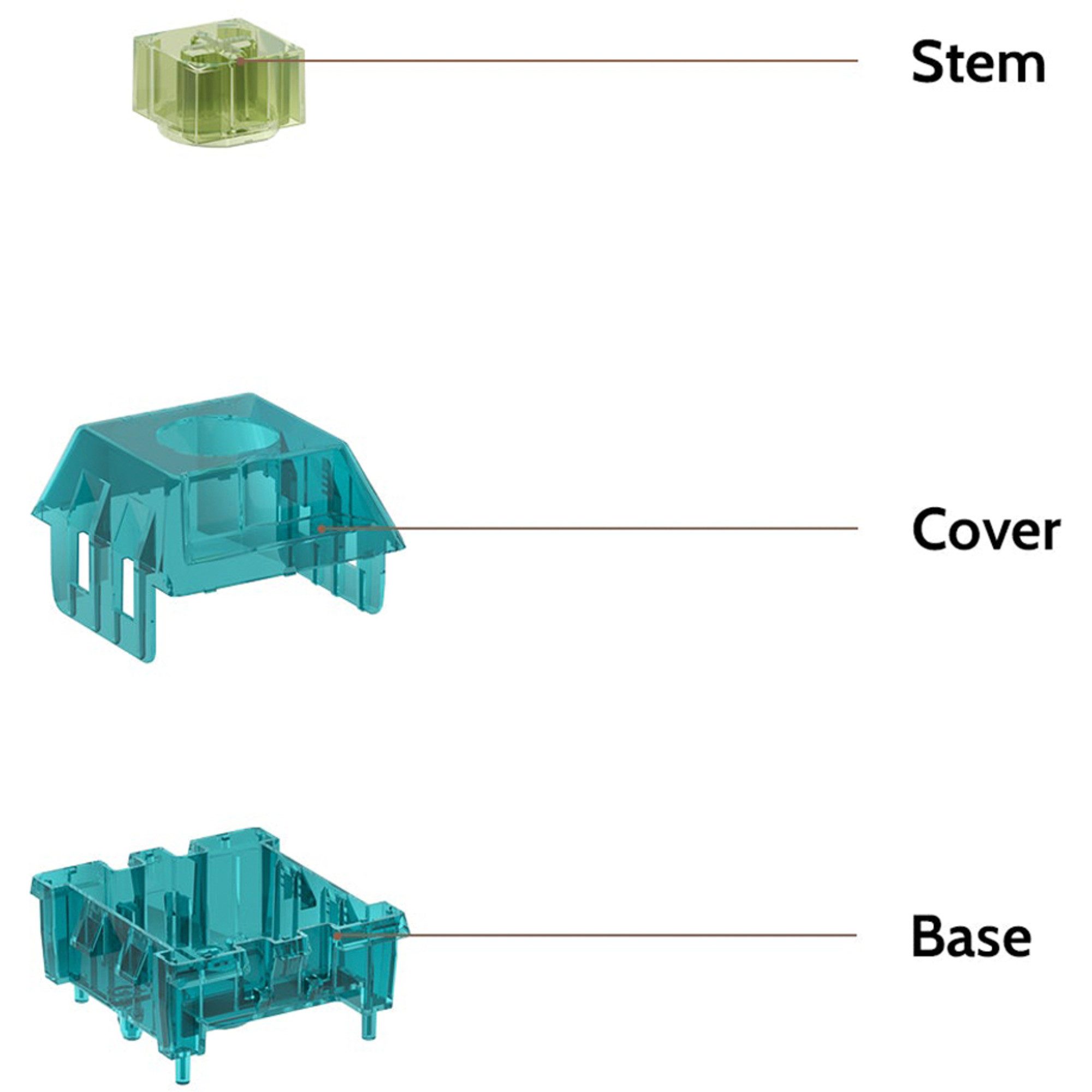 Keychron Tastatur-Tastenkappen Keychron Switch Storage Box, Aufbewahrungsbox