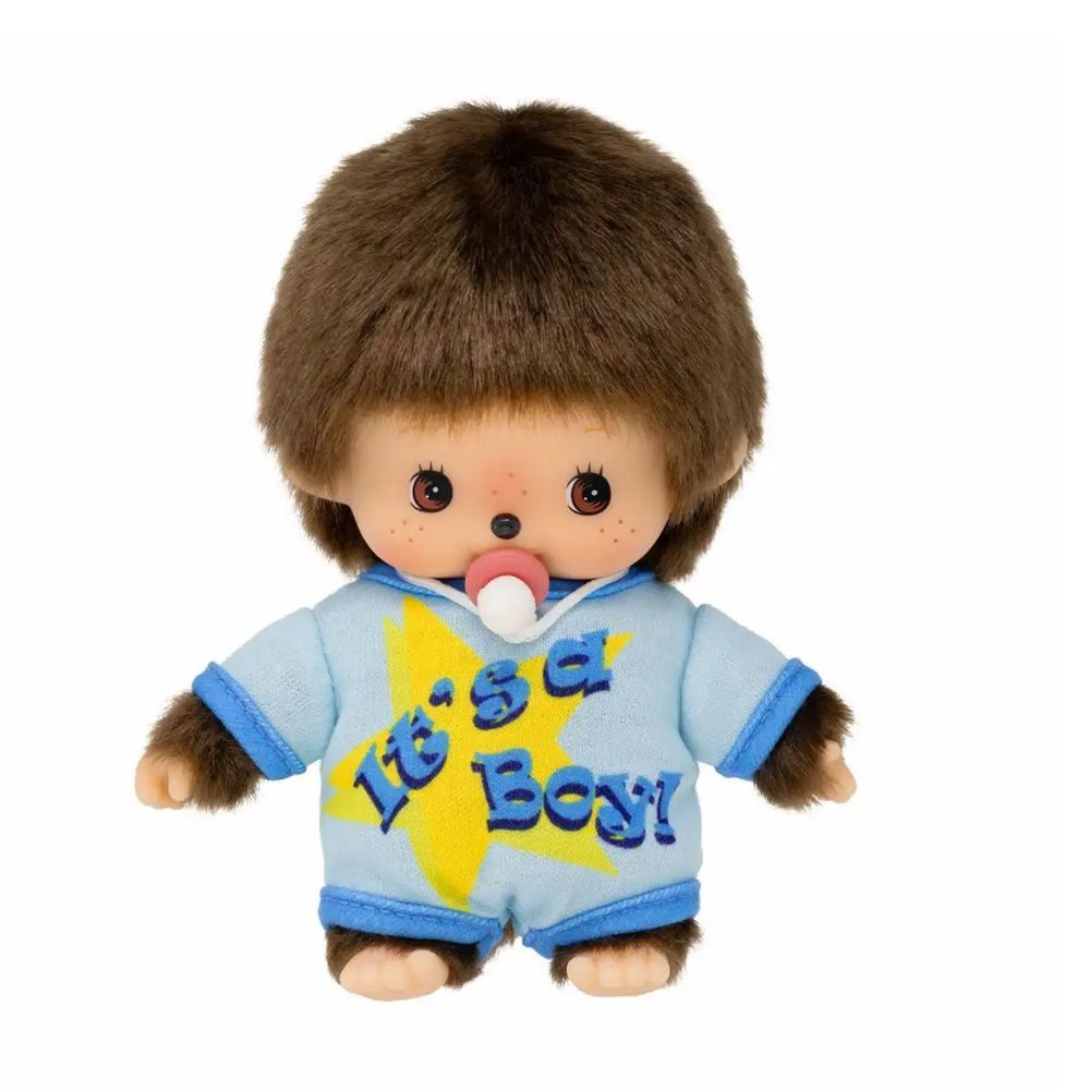 Monchhichi Plüschfigur Bebichhichi Junge Baby It´s a Boy 13 cm Monchhichi Puppe