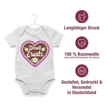 Shirtracer Shirtbody Dirndl Ersatz mit Lebkuchen Mode für Oktoberfest Baby Outfit