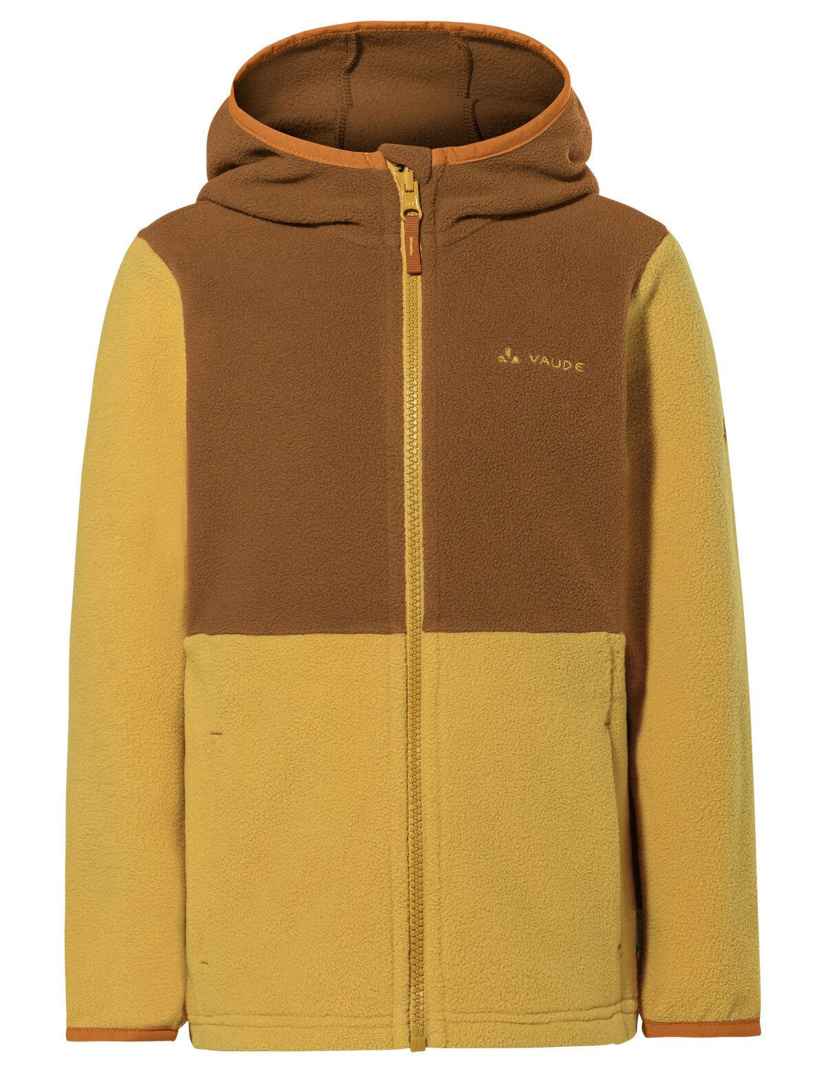 VAUDE Outdoorjacke Kids Pulex Hooded Jacket II (1-St) Kinder Kapuzen-Fleecejacke für Sport, Alltag und Freizeit
