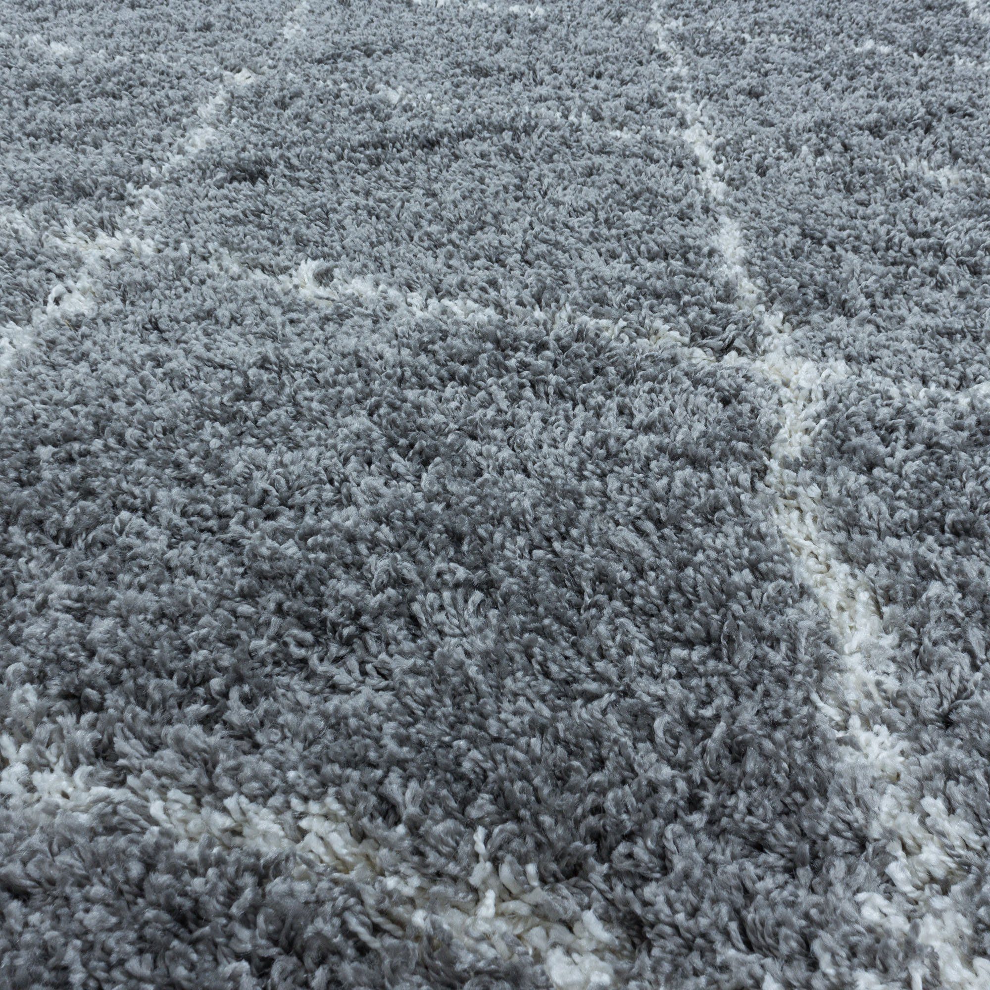 Ayyildiz Teppiche Hochflor-Teppich ALVOR 3401, rund, Höhe: 50 mm, Shaggy, Langflor, pflegeleicht, Wohnzimmer – Bild 3 von 5