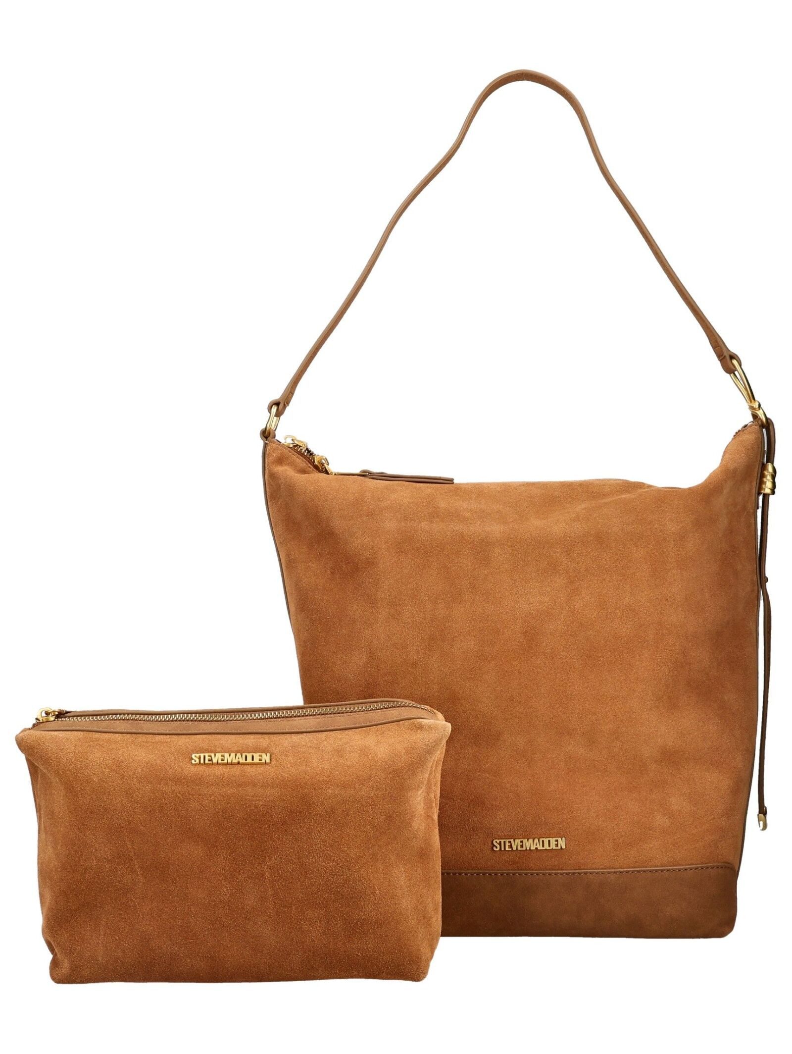 STEVE MADDEN Henkeltasche STEVE MADDEN Taschen Veloursleder