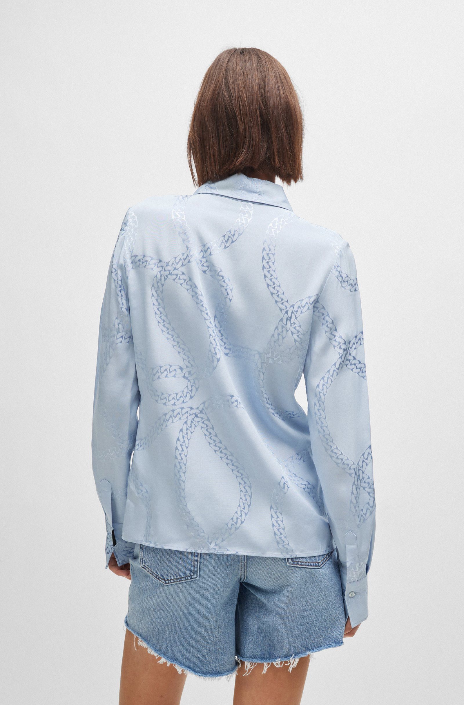 HUGO Klassische Bluse Cemalie-1 (1-tlg)