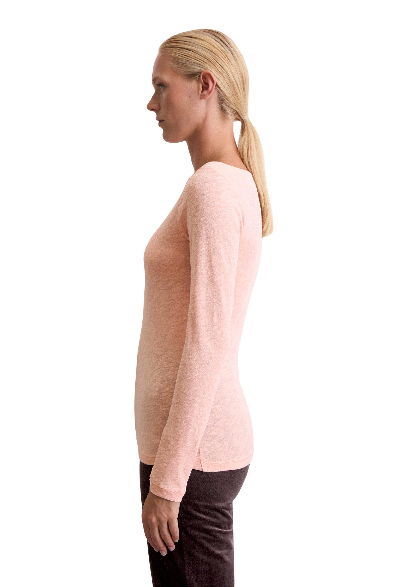 Marc O'Polo Langarmshirt aus Organic Cotton-Qualität günstig online kaufen