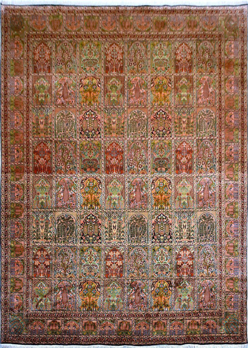Seidenteppich HAMADAN 9603 von KAYOOM - Farbmusterung