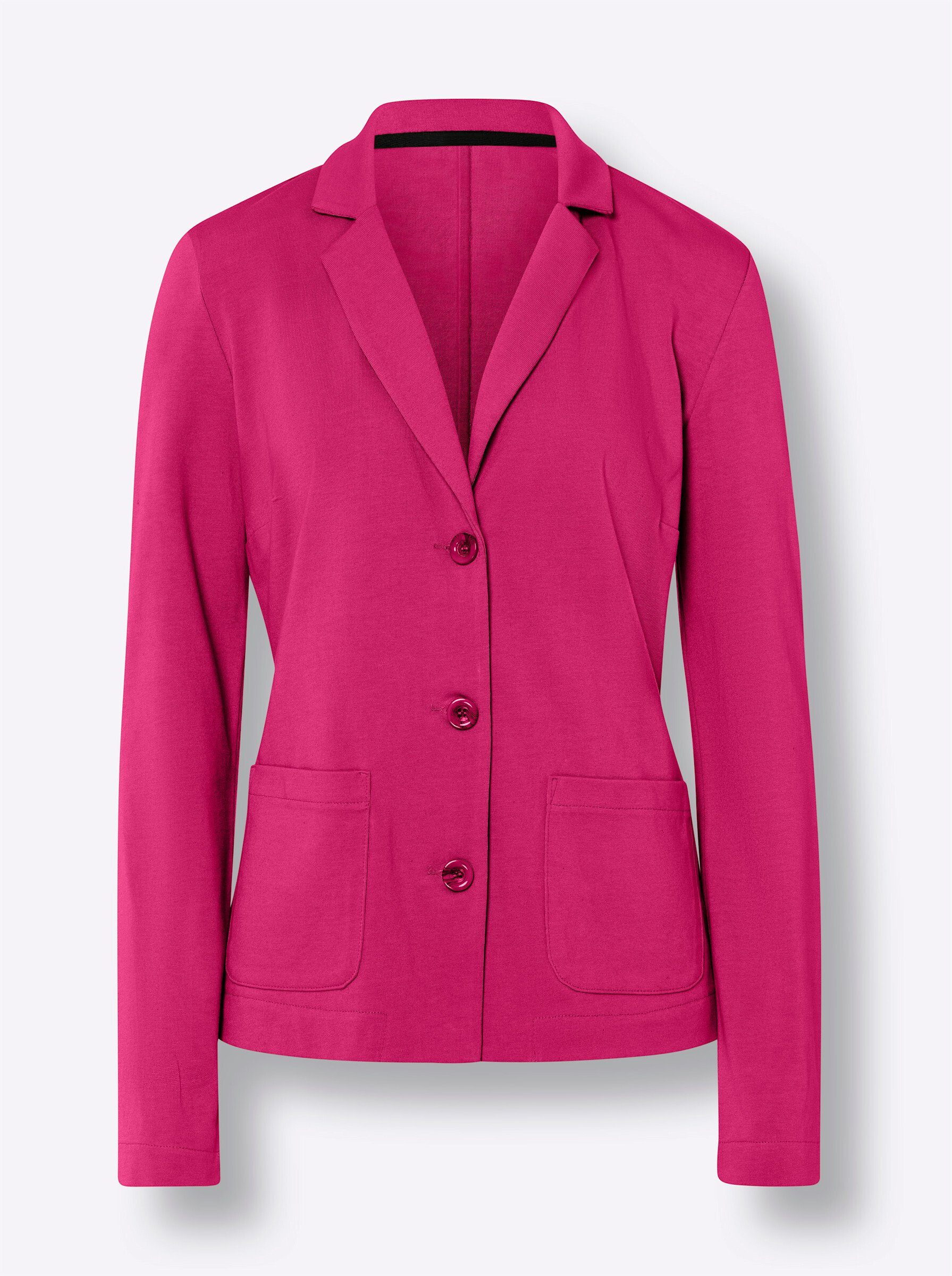heine Blusenblazer Jersey-Blazer Langarm