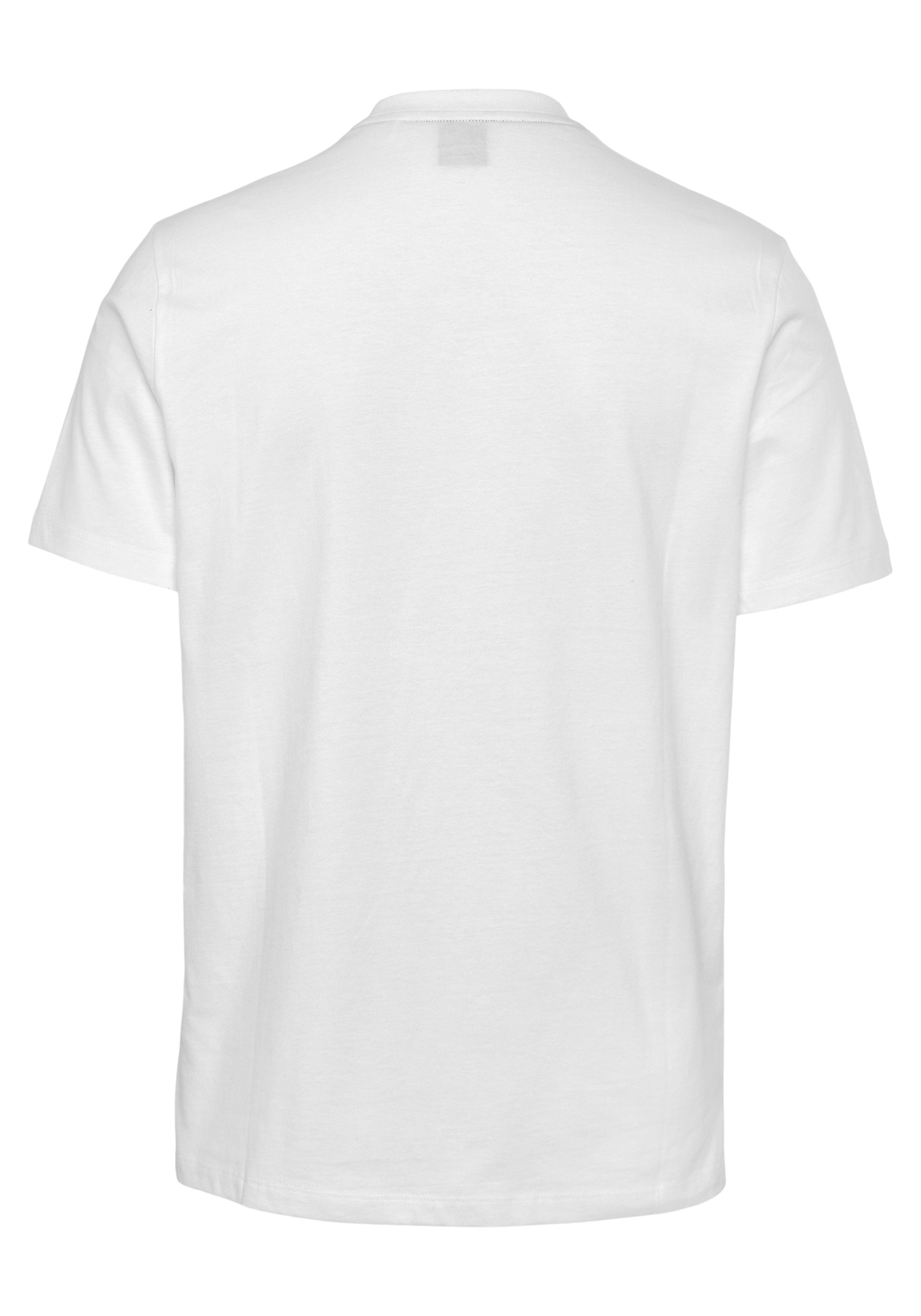 aufgesetzter Fashion mit BOSS T-Shirt T-Shirt Brusttasche