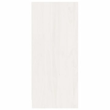 möbelando Regalwürfel 3012758, LxBxH: 70x33x76 cm, aus Kiefer-Massivholz in Weiß