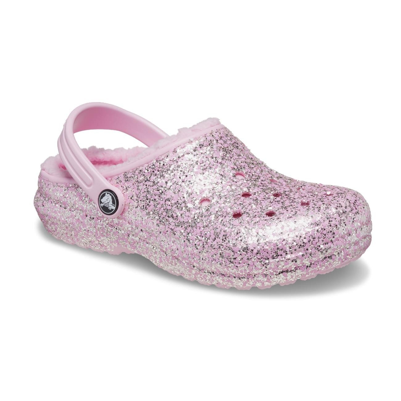 Crocs Crocs Kids Classic Lined Glitter Clog