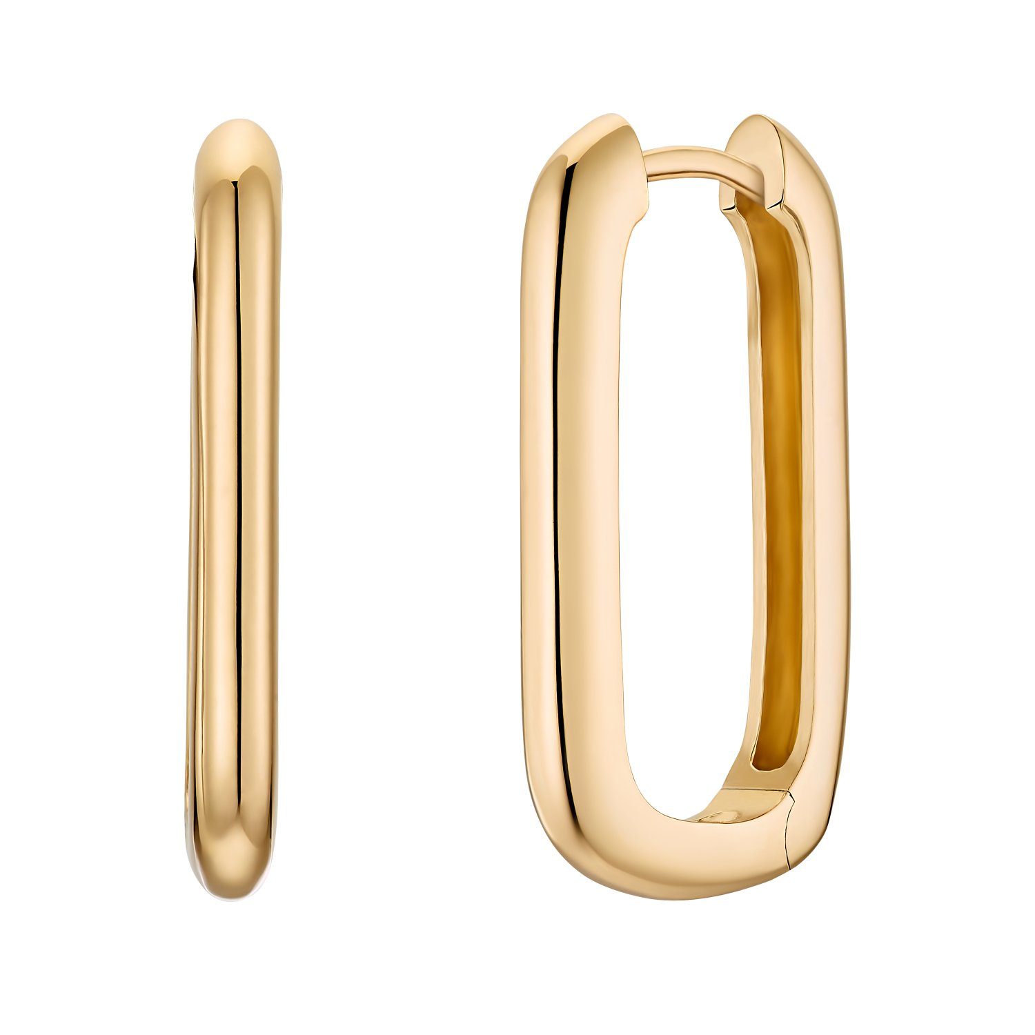 Noelani Paar Creolen Noelani Creolen für Damen, 925 Sterling Silber (Creolen, 2-tlg)