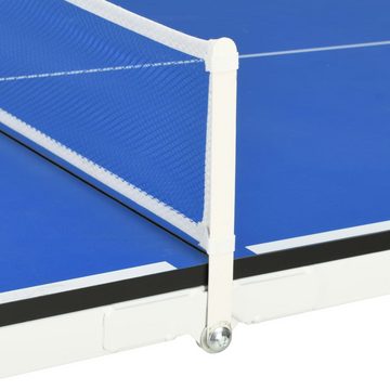 vidaXL Tischtennisplatte Tischtennisplatte mit Netz 5 Fuß 152×76×66 cm Blau