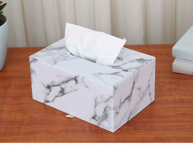 KIKI Aufbewahrungsbox Modische Papierbox mit Marmormuster (1 St)