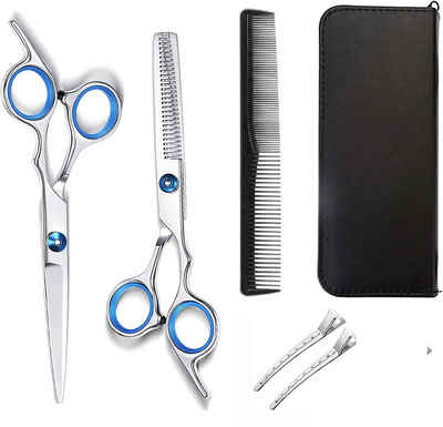 iceagle Haarschere »Haarschere Set, Extra scharfe Friseurschere - scharfer und präziser Schnitt, Perfekter Haarschnitt für Damen und Herren«