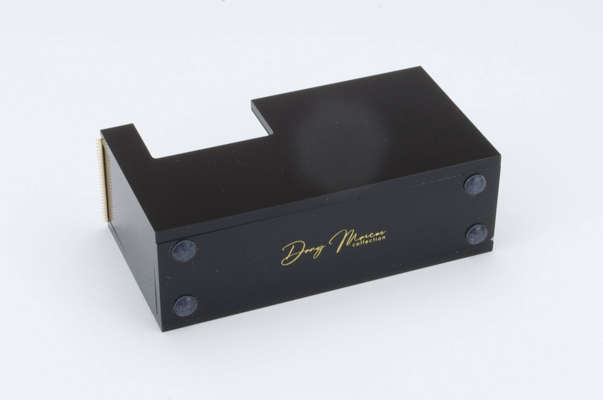 Dany Marcus Klebeband Klebebandabroller Schwarz Gold
