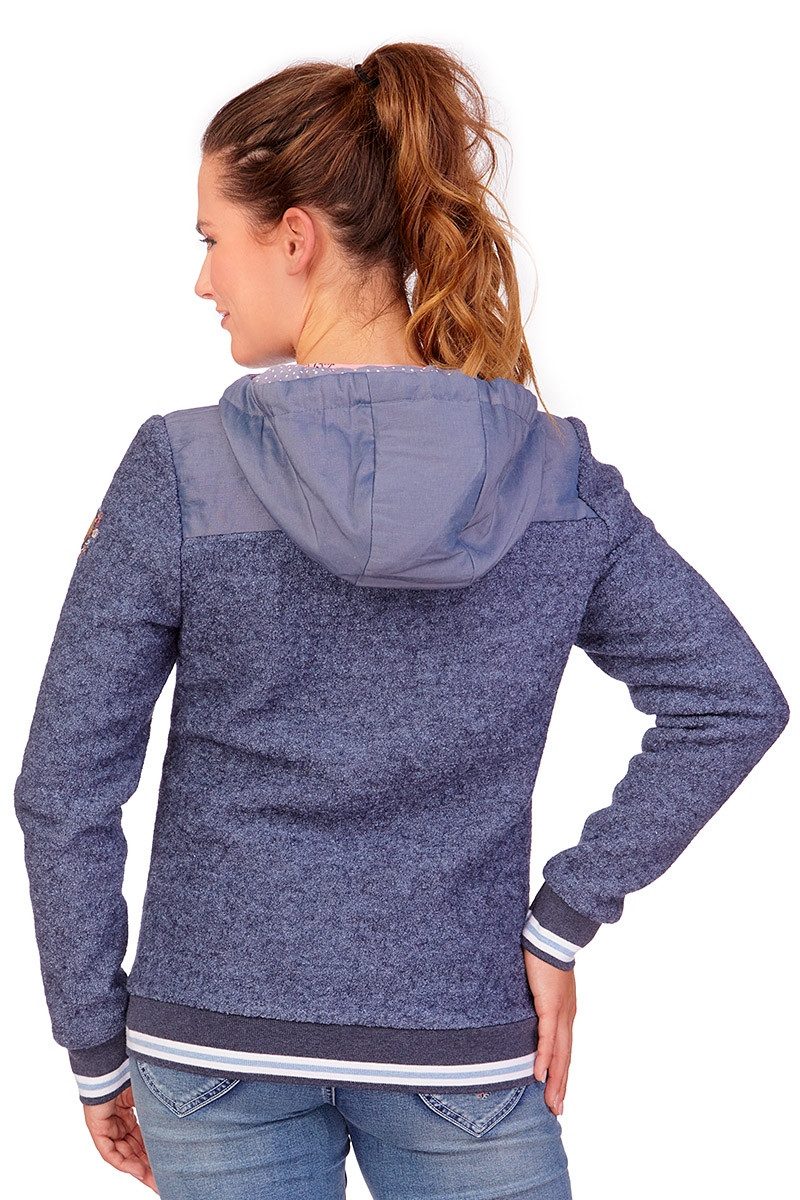 Piz Palü Outdoorjacke Outdoorjacke Damen - EGENHOFEN - schieferblau