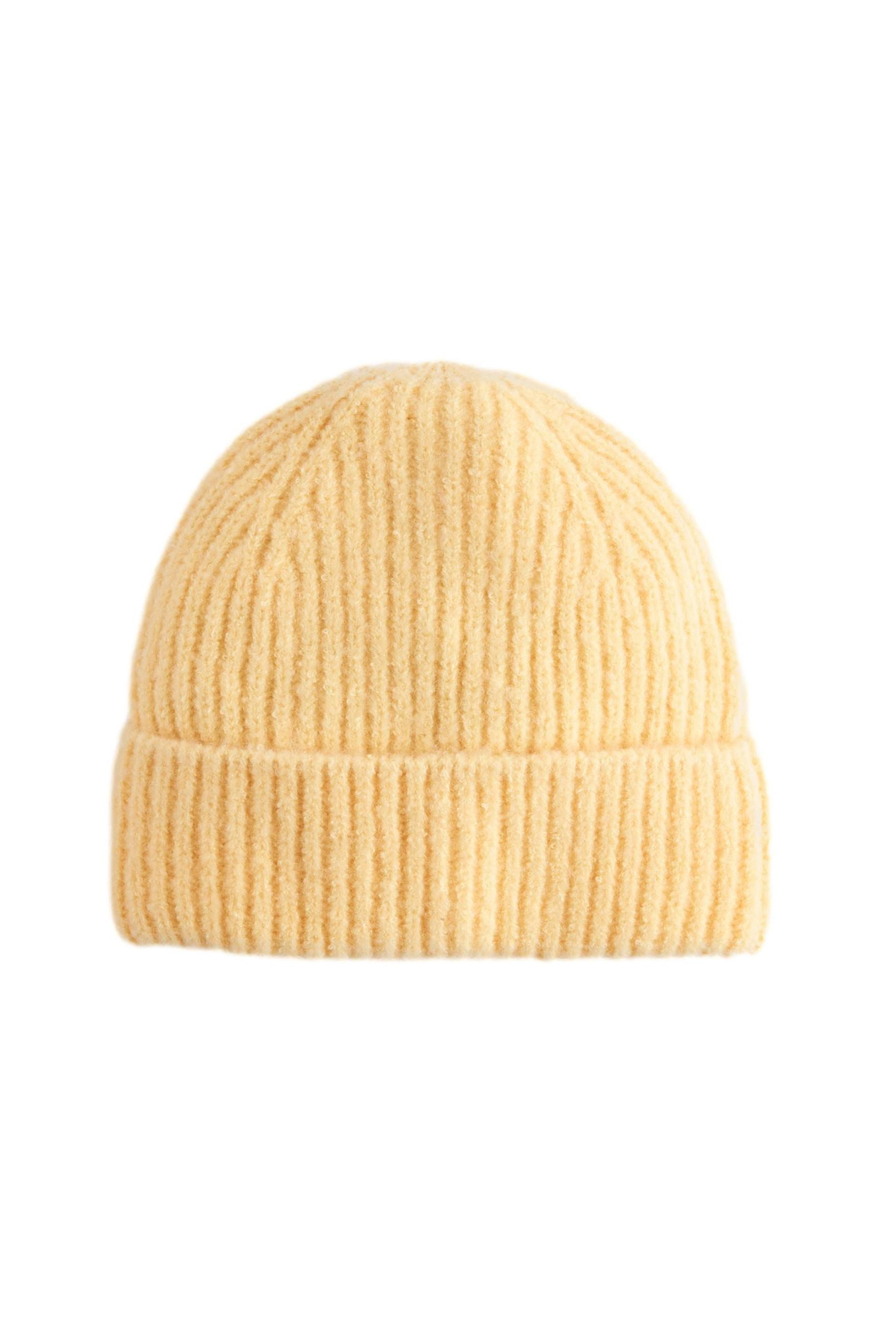 Next Beanie Breit gerippte Strickmütze (1-St)