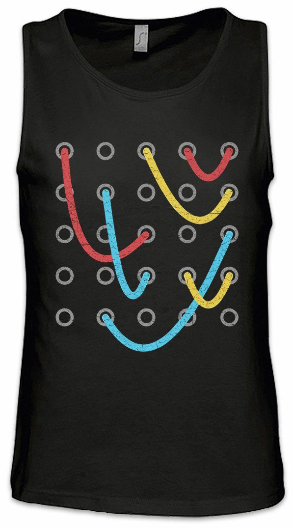 Urban Backwoods Tanktop Modular Plugs Ärmelloses T-Shirt Analog Synthesizer Electro Techno LFO Musik Music DJ MC