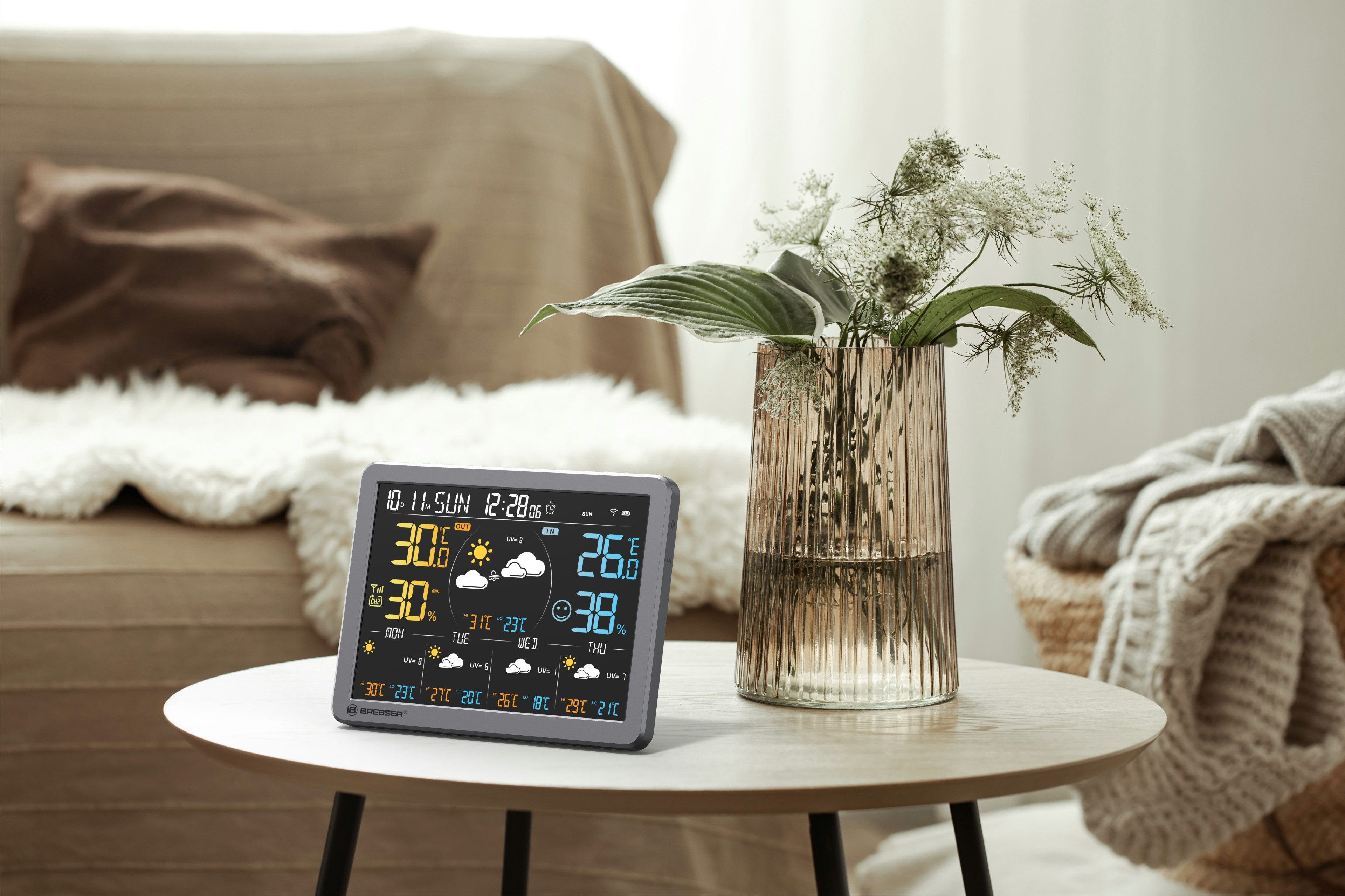 BRESSER BRESSER Smarte Wetterstation 4CAST SG Wetterstation