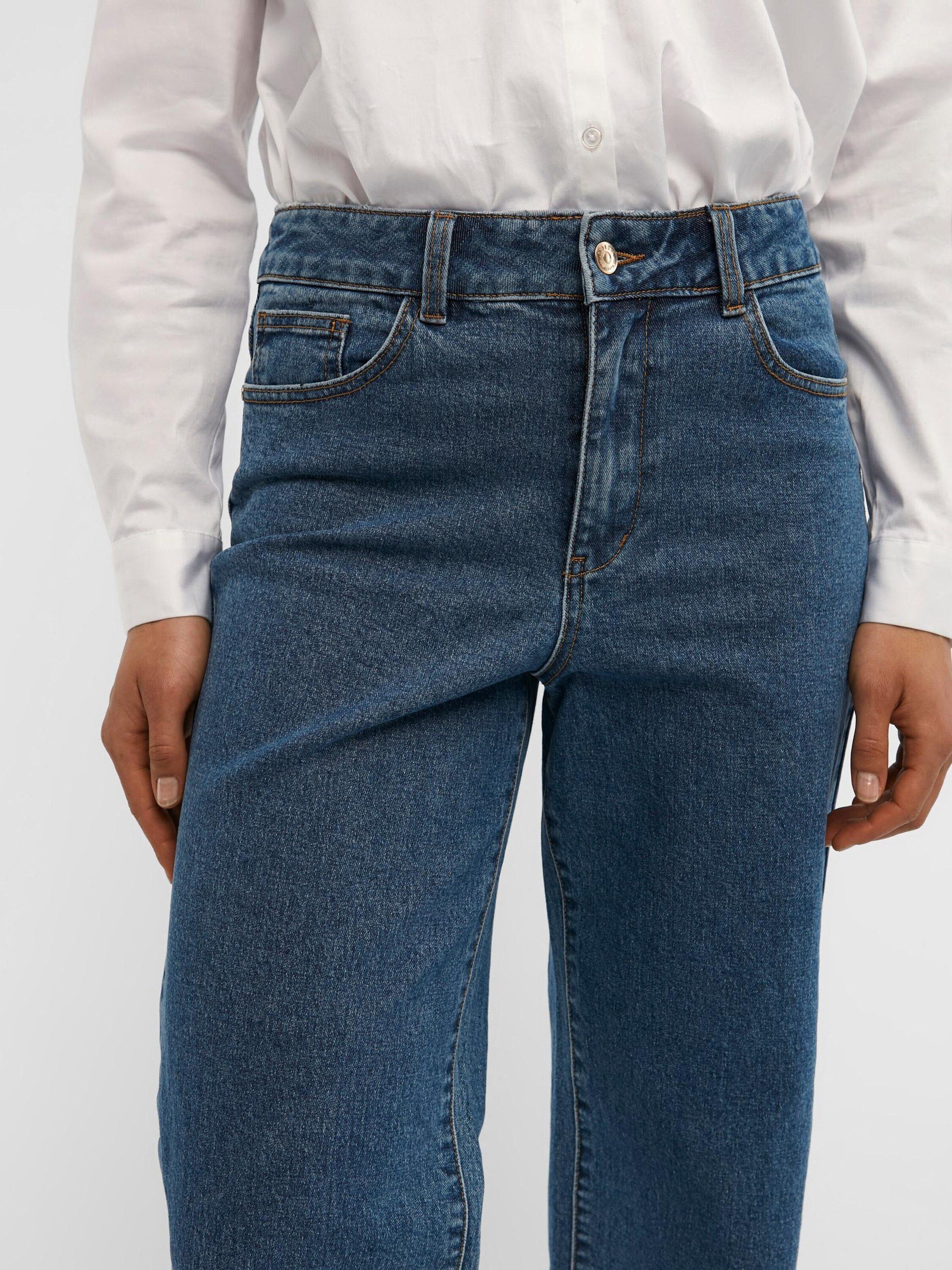 Marina Details, Weite Weiteres Plain/ohne (1-tlg) Object Detail Jeans