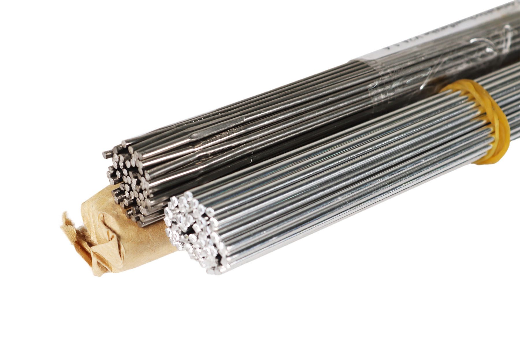 WELDINGER Schweißdraht Sortiment Stahl Edelstahl Aluminium Schweißdraht 1,6/1,6/2 mm 2,5 kg, (Set)