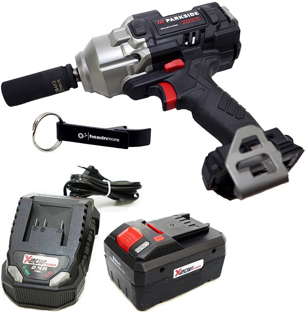PARKSIDE PERFORMANCE® Akku-Drehschlagschrauber 20V Akku 1/2" günstig online kaufen
