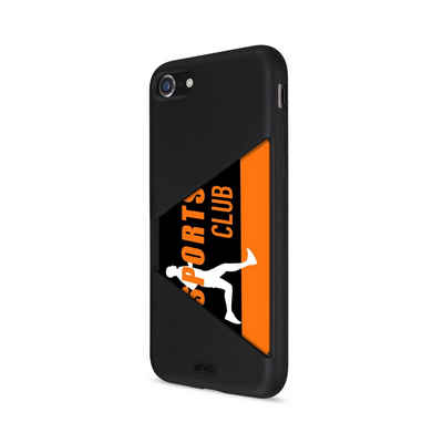 Artwizz Smartphone-Hülle Artwizz TPU Card Case - Ultra dünne Schutzhülle mit Kartenfach für iPhone SE (2022 / 2020) / iPhone 8 / iPhone 7