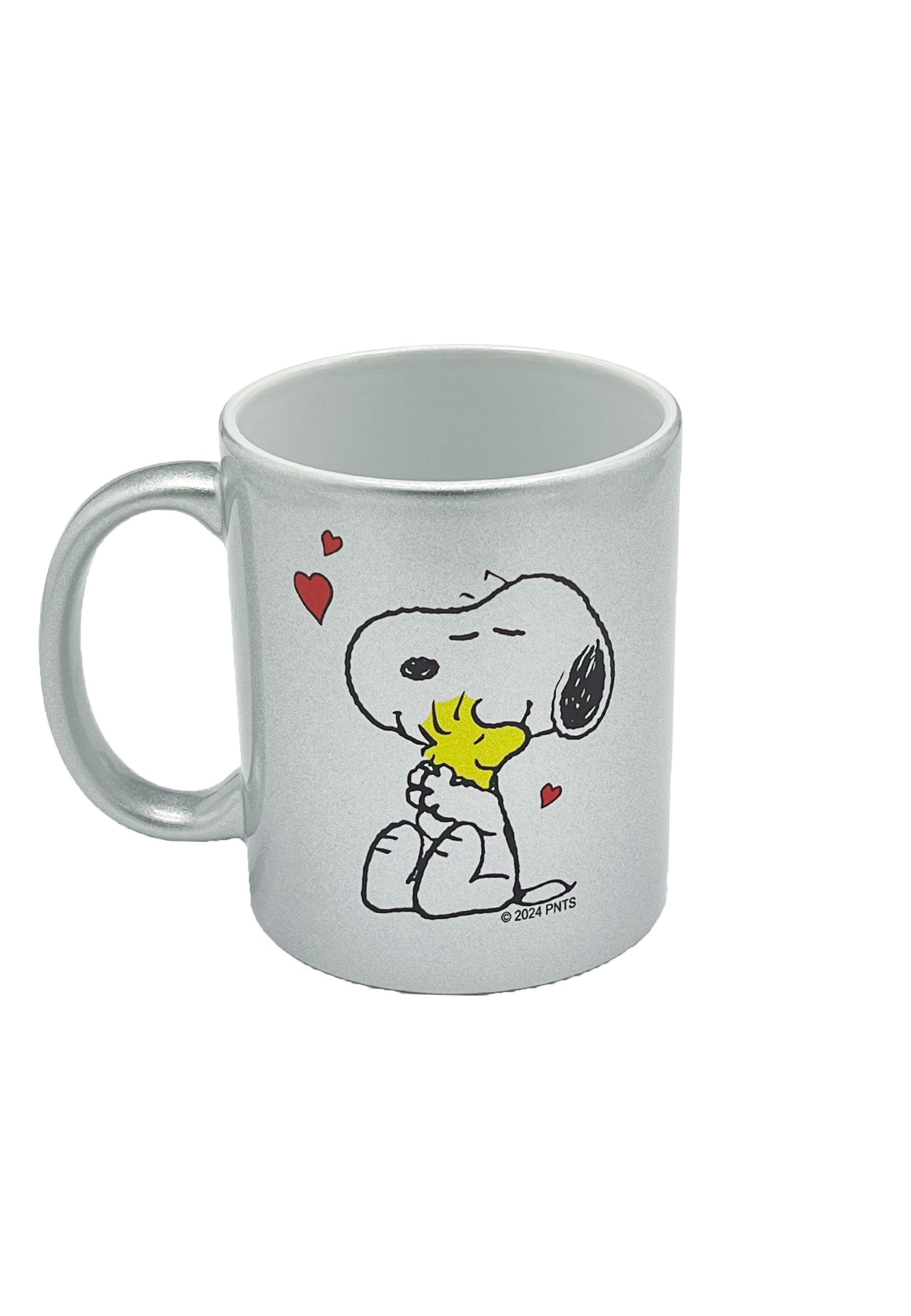ONOMATO! Tasse Peanuts Snoopy Woodstock, aus Keramik