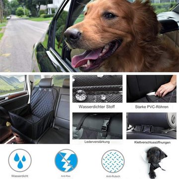 ousudela Hunde-Autositz Auto-Haustiermatte, verschleißfest, verdickt, wasserdicht