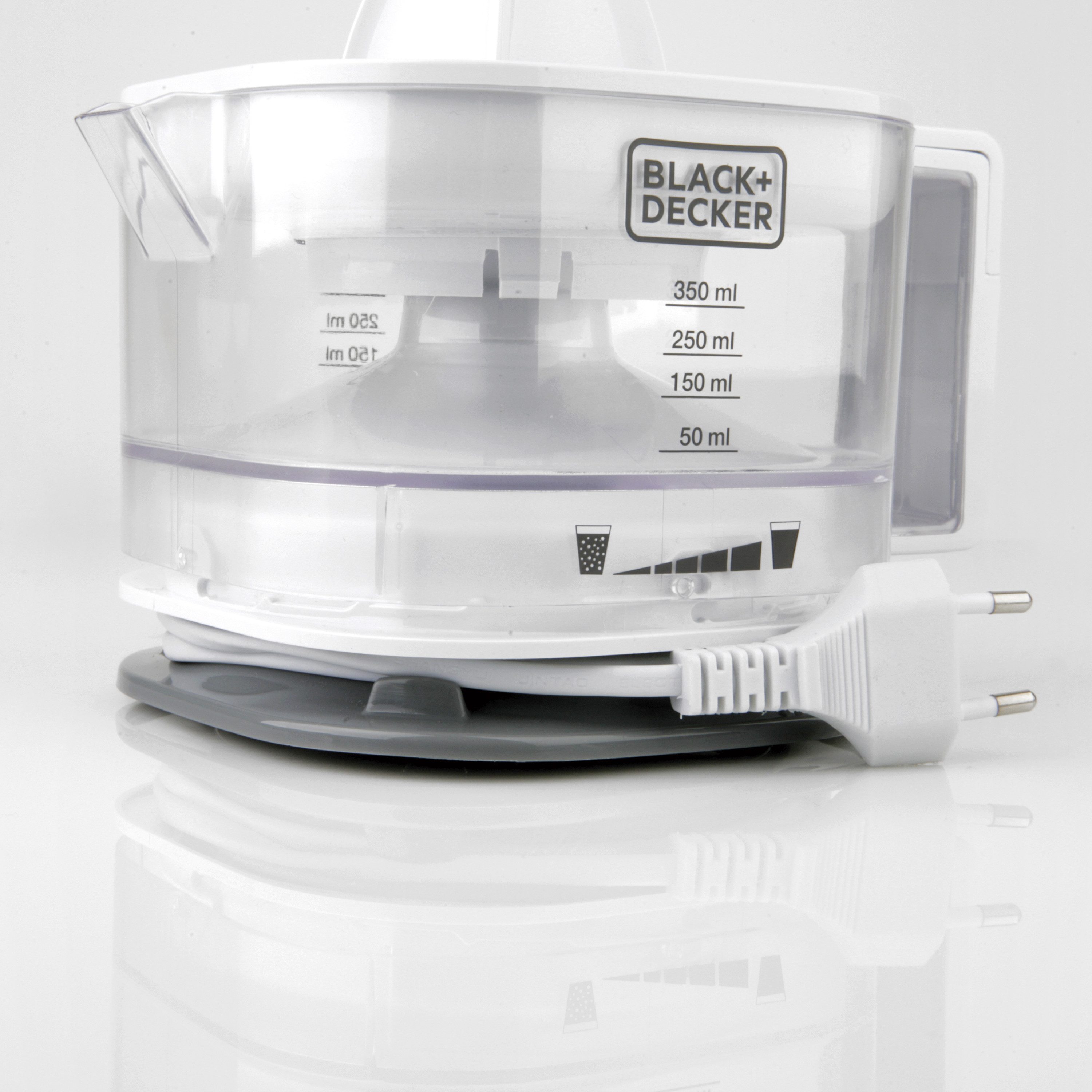 Black + Decker Zitruspresse BLACK+DECKER Zitruspresse Elektrisch 350ml