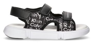 Calvin Klein Jeans VELCRO SANDAL Sandale, Sommerschuh, Klettschuh, Sandalette, mit 3 Klettverschlüssen