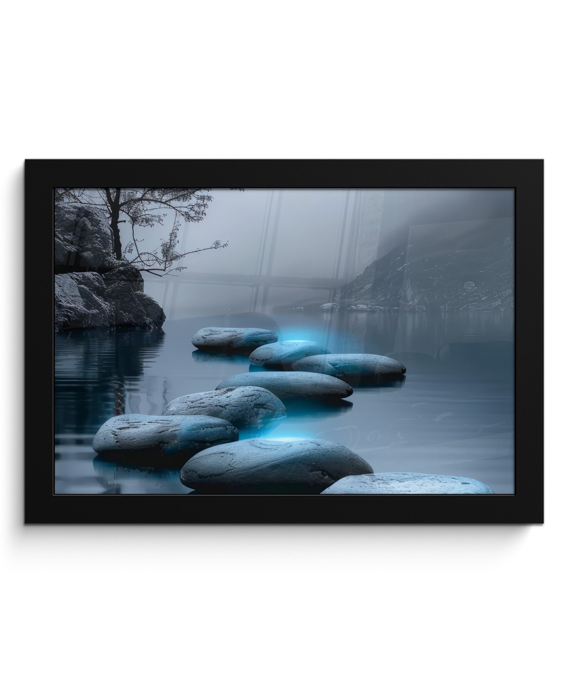 MuchoWow Poster Steine - Wasser - günstig online kaufen
