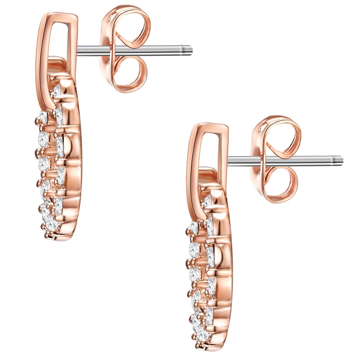 Lulu & Jane Paar Ohrstecker Set: AV111 (2-tlg), mit Kreis günstig online kaufen